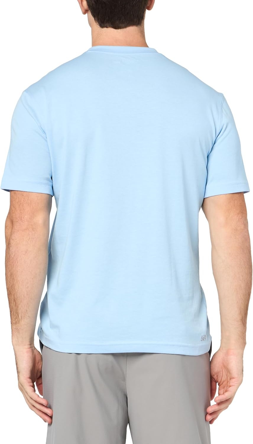 image:imageLacoste Mens Sport Ultra Dry Cotton Sport TShirtClassic Blue