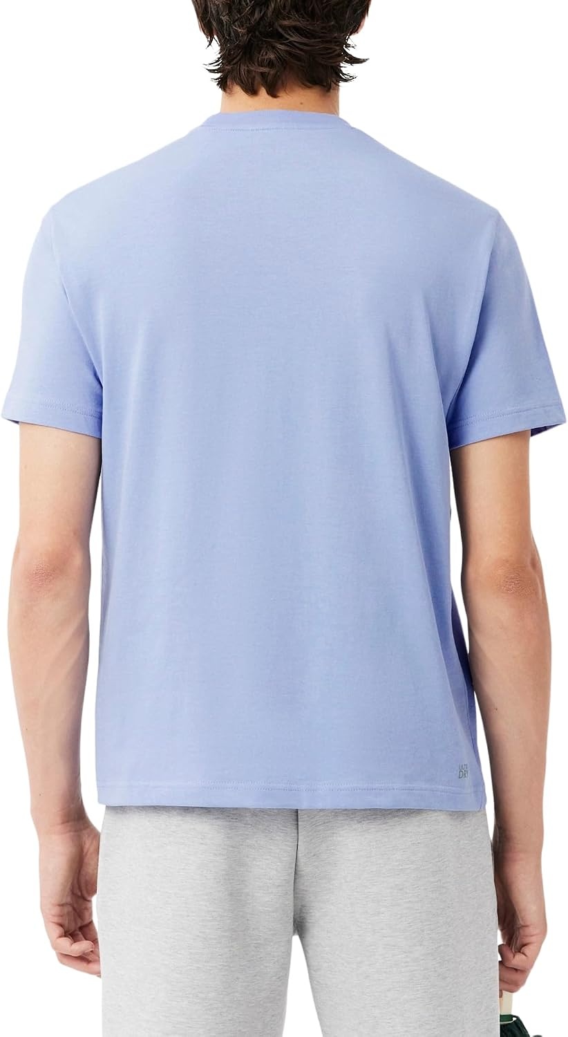 image:imageLacoste Mens Sport Ultra Dry Cotton Sport TShirtDelphinium