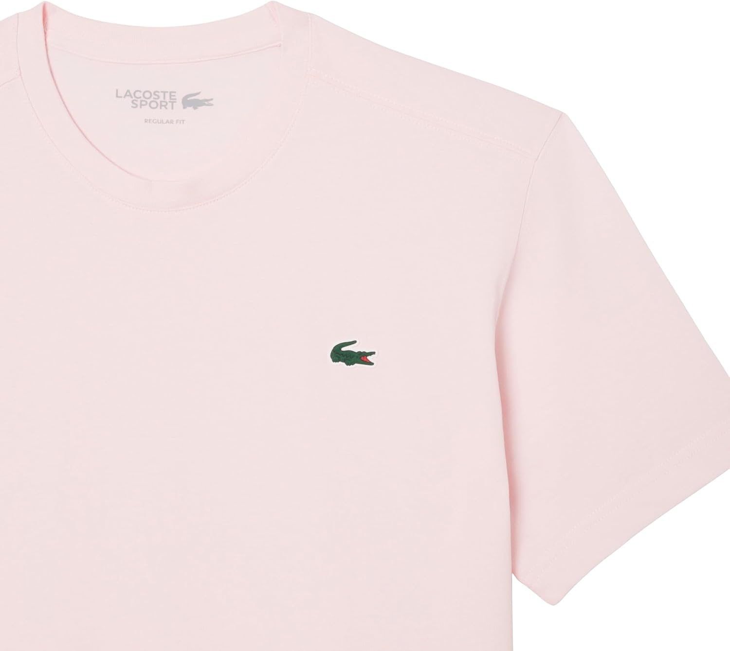 image:imageLacoste Mens Sport Ultra Dry Cotton Sport TShirtFlamingo