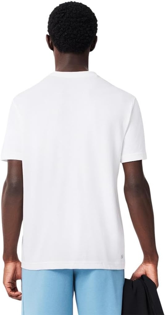 image:imageLacoste Mens Sport Ultra Dry Cotton Sport TShirtWhite