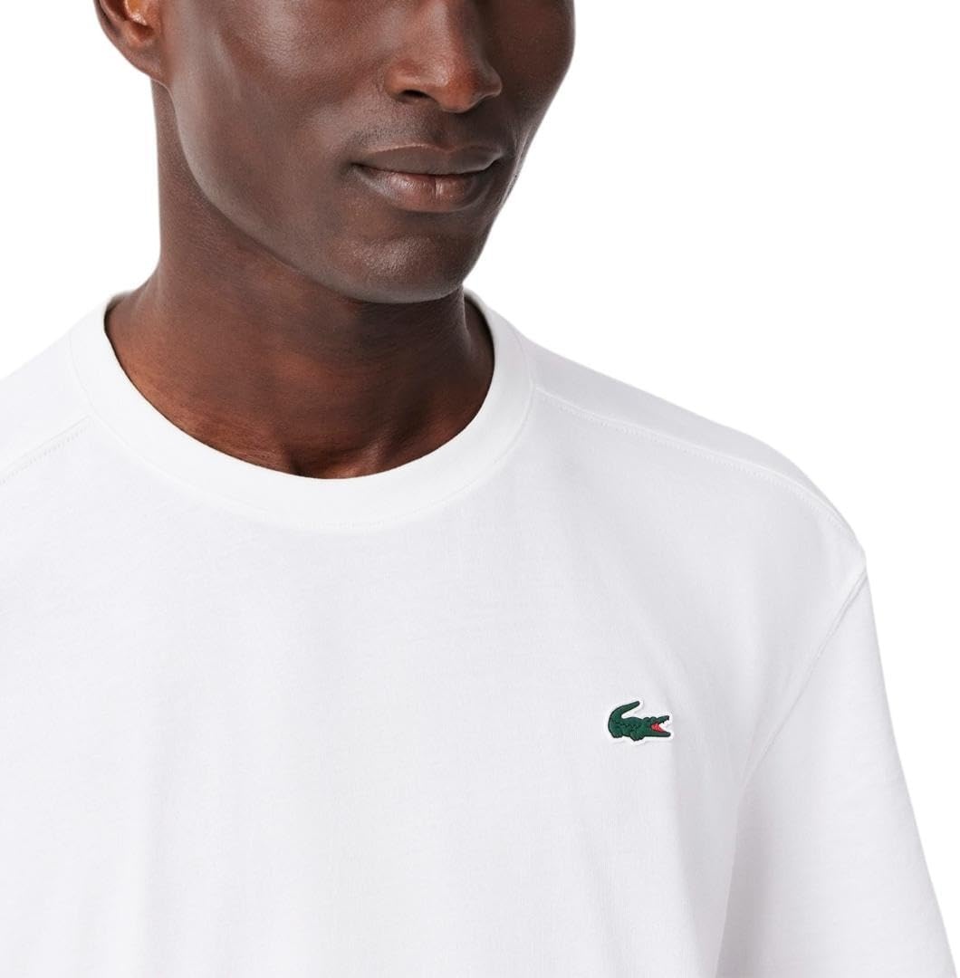 image:imageLacoste Mens Sport Ultra Dry Cotton Sport TShirtWhite
