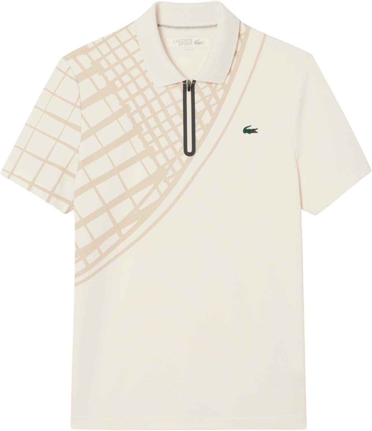 image:imageLacoste Mens Sport UltraDry Printed Slim Fit Tennis PoloLapland