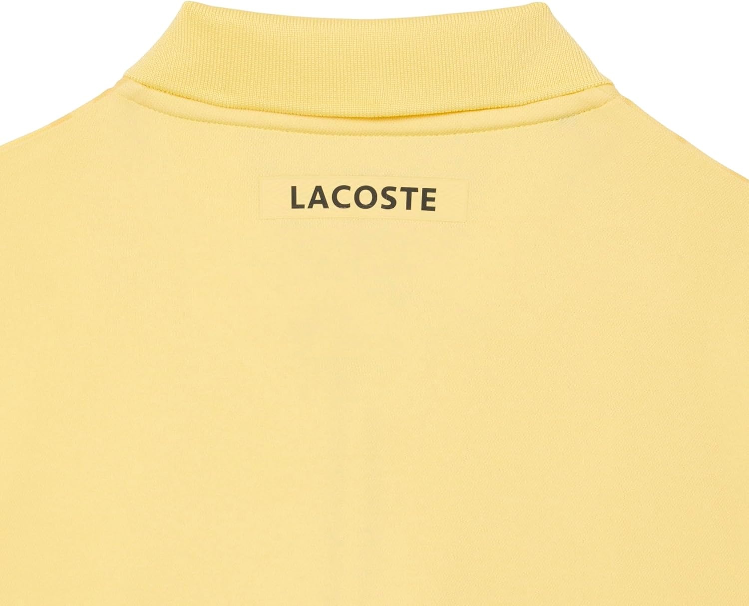 image:imageLacoste Mens Sport UltraDry Printed Slim Fit Tennis PoloYellow