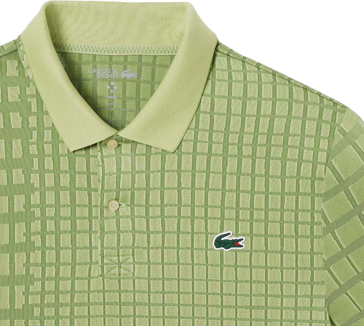 image:imageLacoste Mens Tennis X Daniil Medvedev PoloBirchLambs Lettuce
