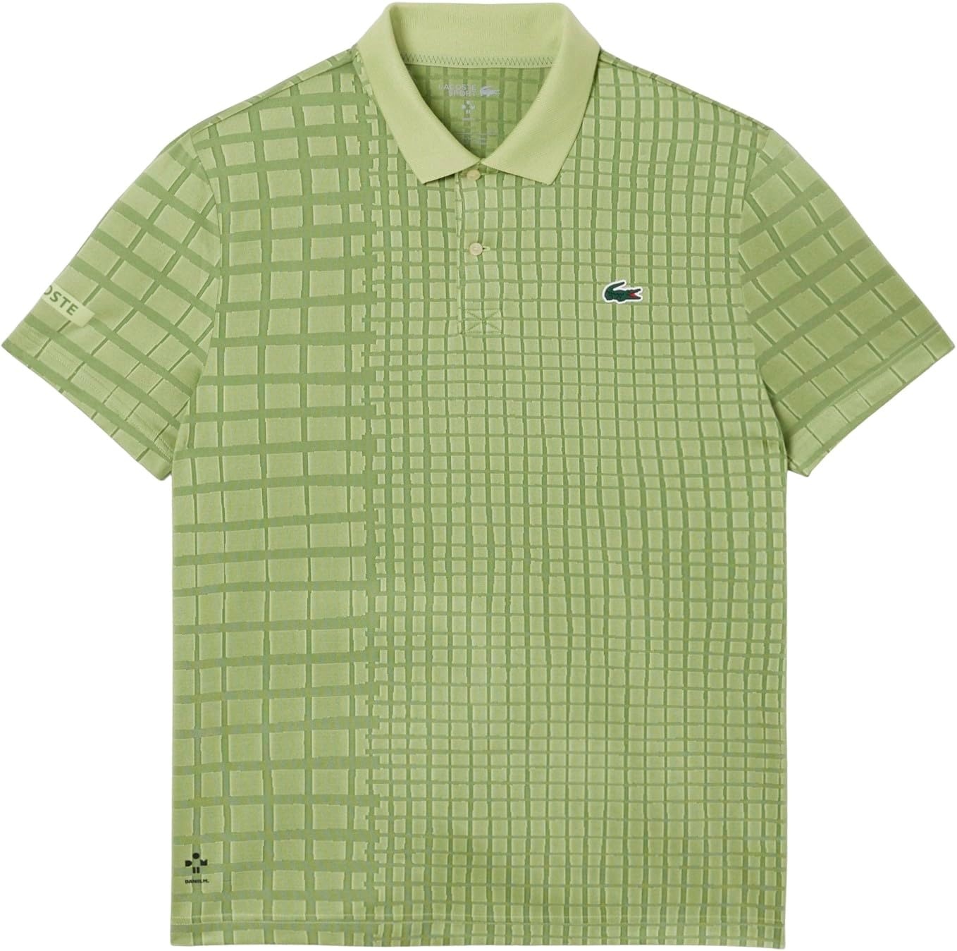 image:imageLacoste Mens Tennis X Daniil Medvedev PoloBirchLambs Lettuce