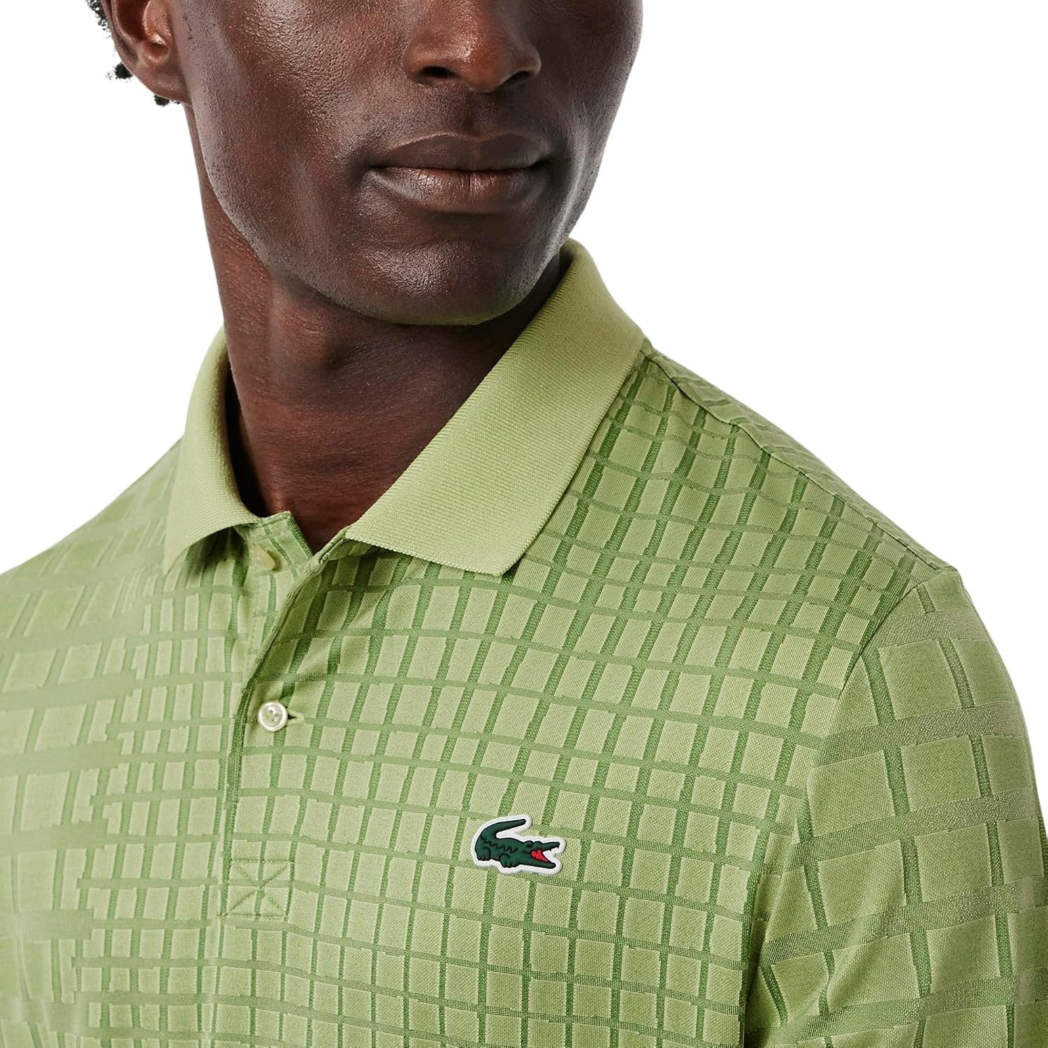 image:imageLacoste Mens Tennis X Daniil Medvedev PoloBirchLambs Lettuce