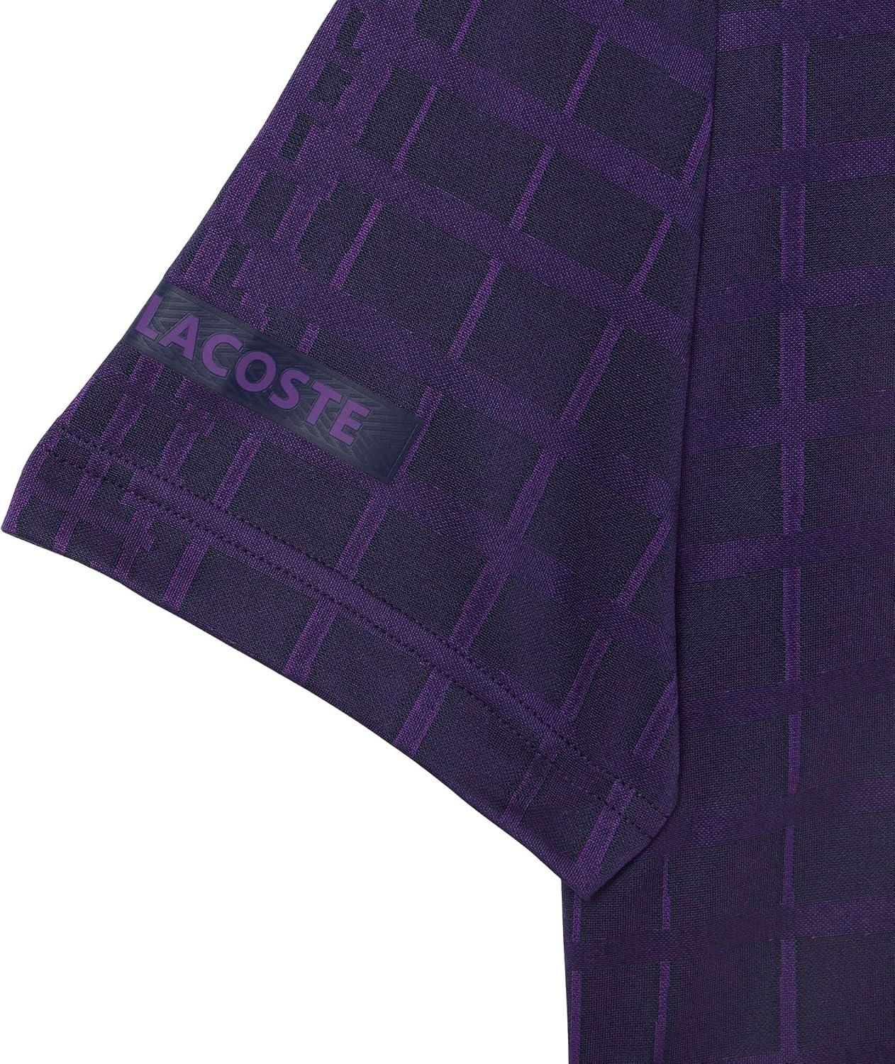 image:imageLacoste Mens Tennis X Daniil Medvedev PoloNavy BlueCossak Purple