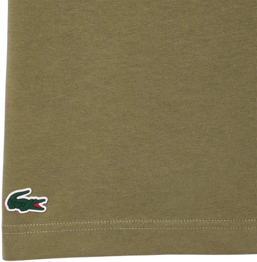 image:imageLacoste Mens Ultra Dry Graphic TShirtKhaki