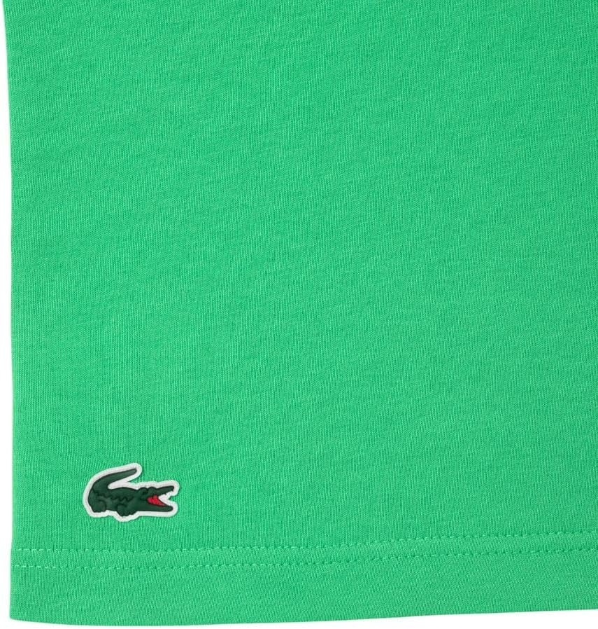 image:imageLacoste Mens Ultra Dry Printed TShirtBright Green Lacoste Print