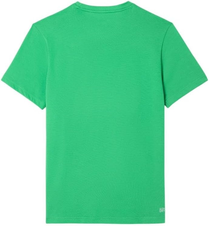 image:imageLacoste Mens Ultra Dry Printed TShirtBright Green Lacoste Print