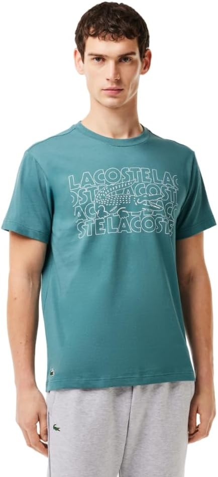 image:imageLacoste Mens Ultra Dry Printed TShirtHydro