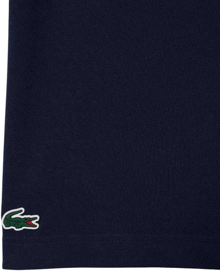 image:imageLacoste Mens Ultra Dry Printed TShirtNavy Blue Lacoste Print