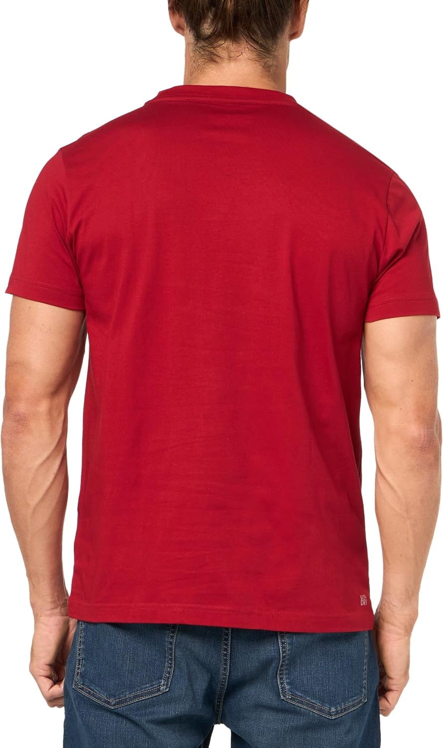 image:imageLacoste Mens Ultra Dry Printed TShirtOraRedcurrant Bush