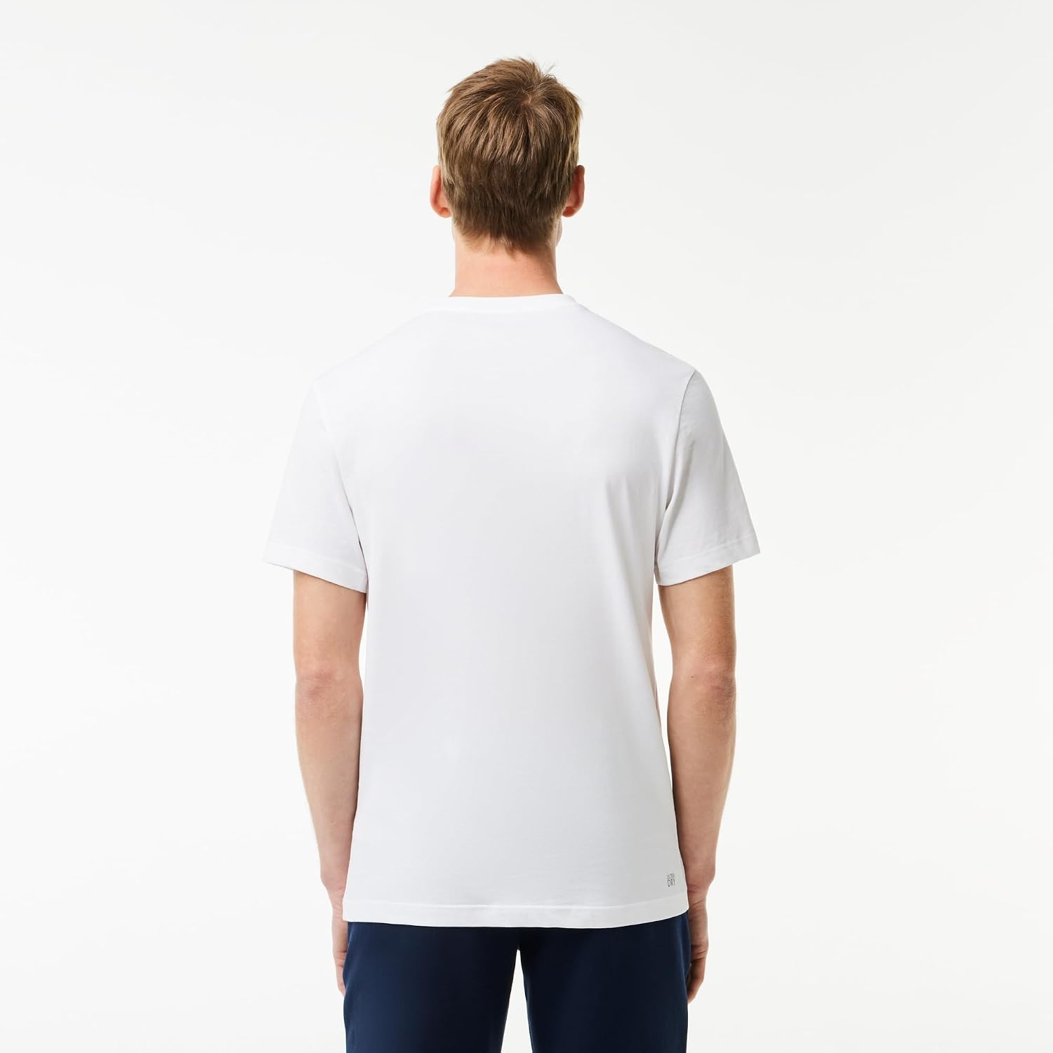image:imageLacoste Mens Ultra Dry Printed TShirtWhite