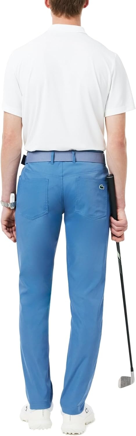 image:imageLacoste Mens Ultra Dry Slim Fit Golf PantsBlue