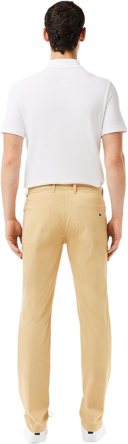 image:imageLacoste Mens Ultra Dry Slim Fit Golf PantsCroissant