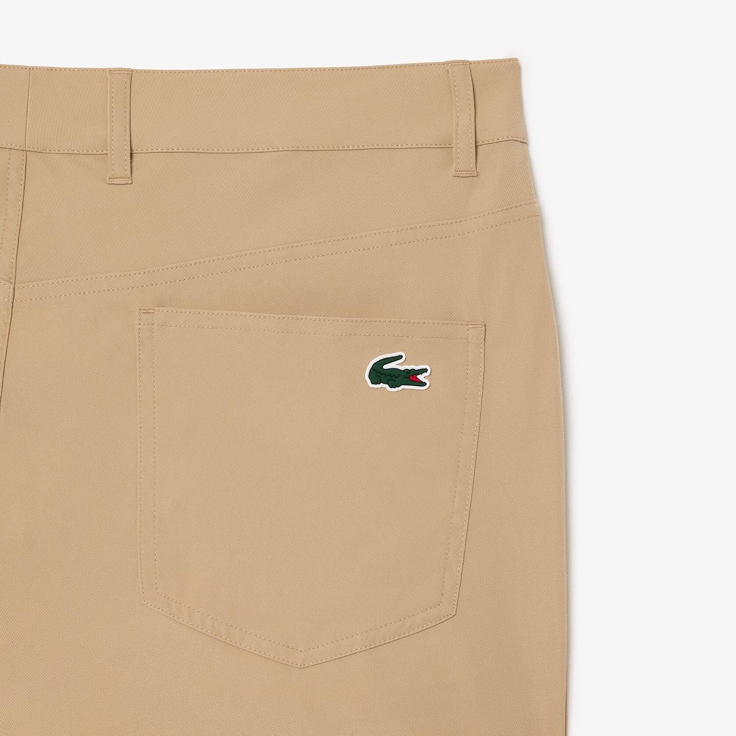 image:imageLacoste Mens Ultra Dry Slim Fit Golf PantsOchre