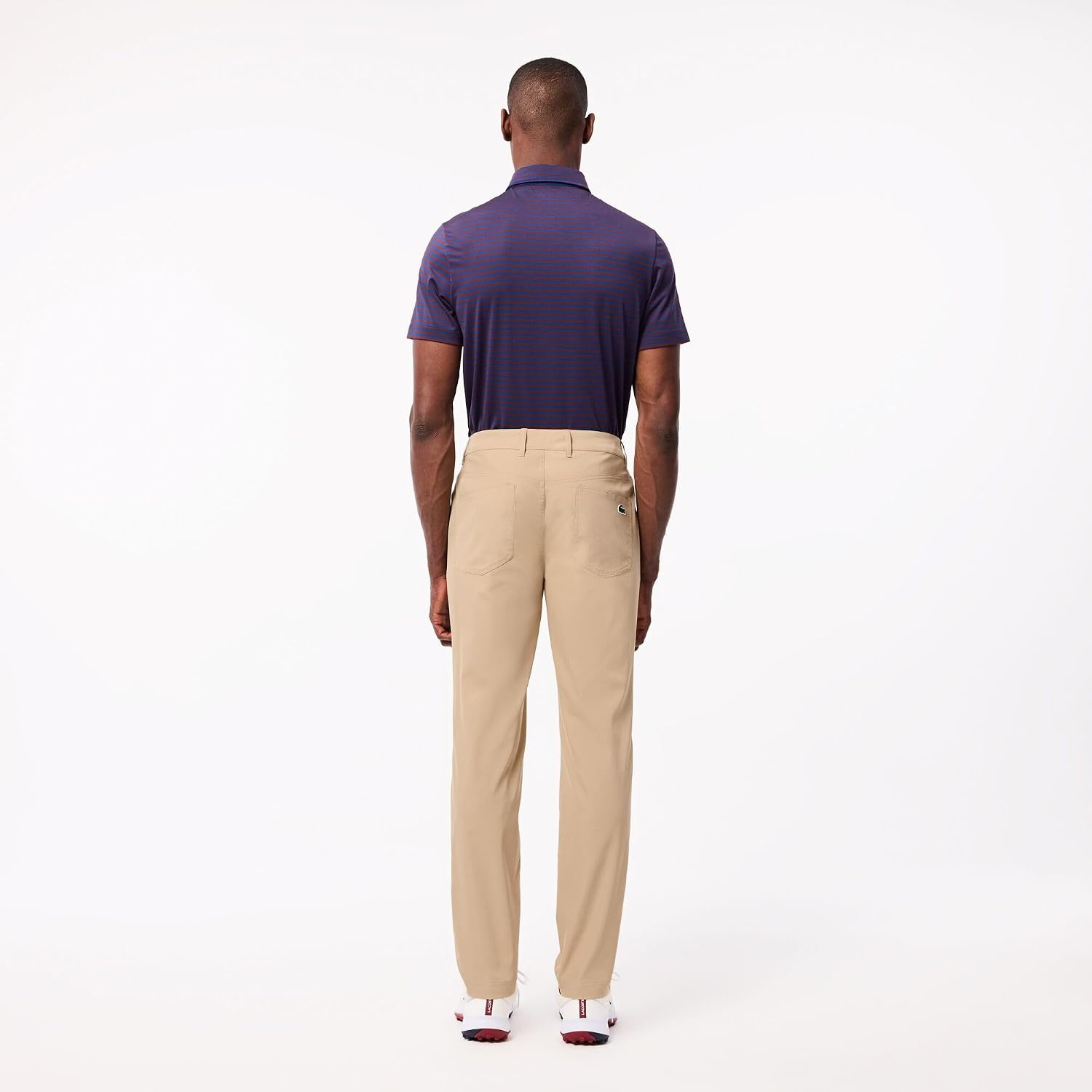 image:imageLacoste Mens Ultra Dry Slim Fit Golf PantsOchre