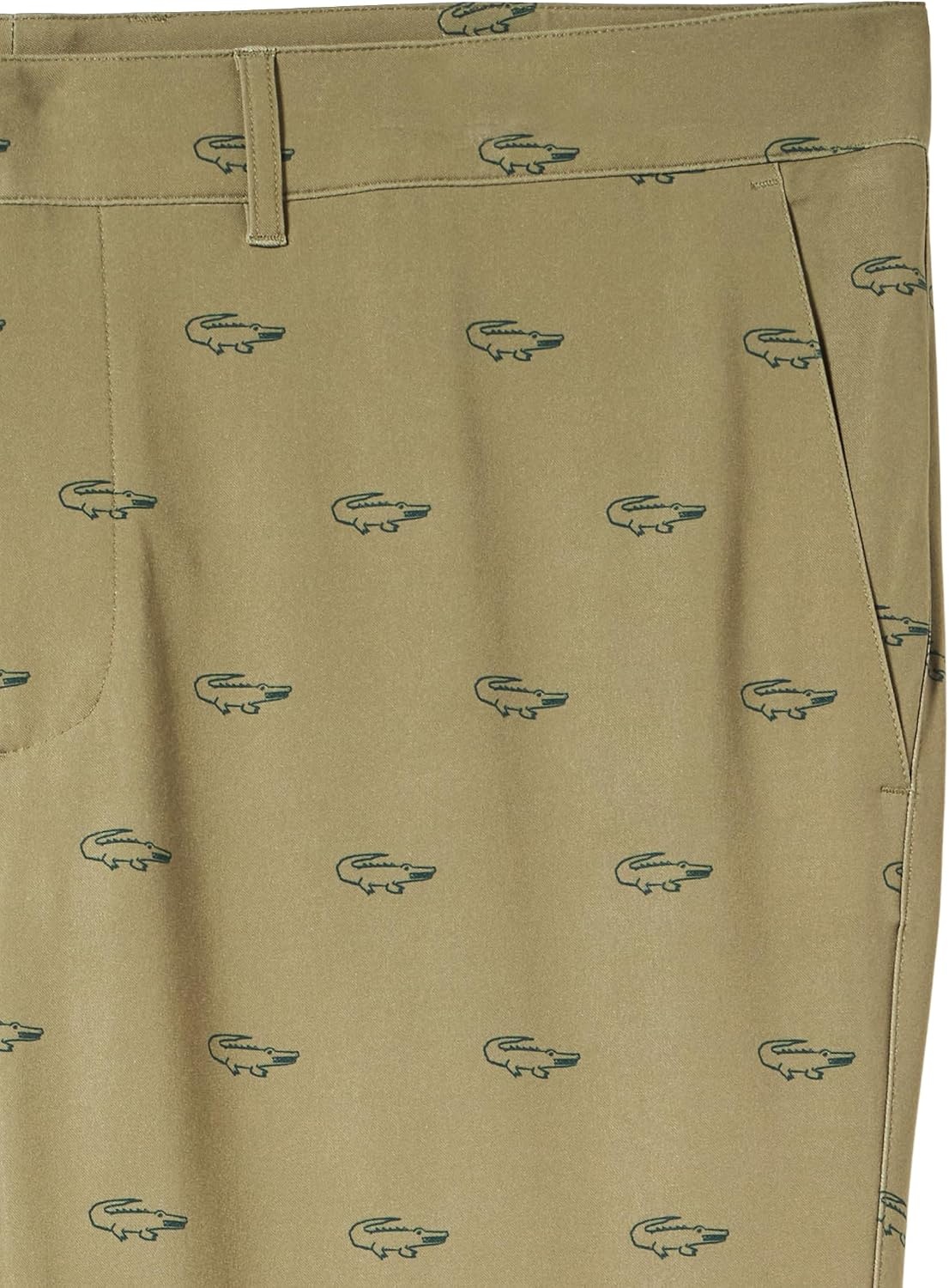 image:imageLacoste Mens Ultra Dry Slim Fit Golf PantsOlive