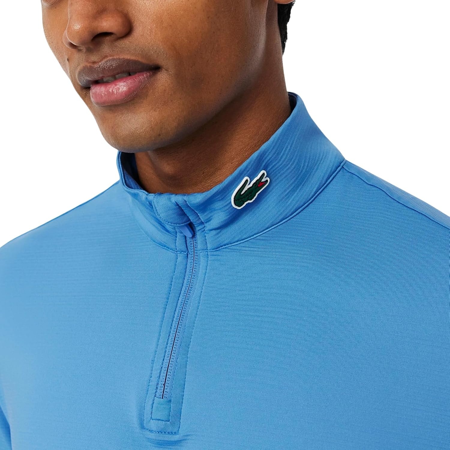 image:imageLacoste Mens Ultra Dry Stretch Golf SweatshirtBlue