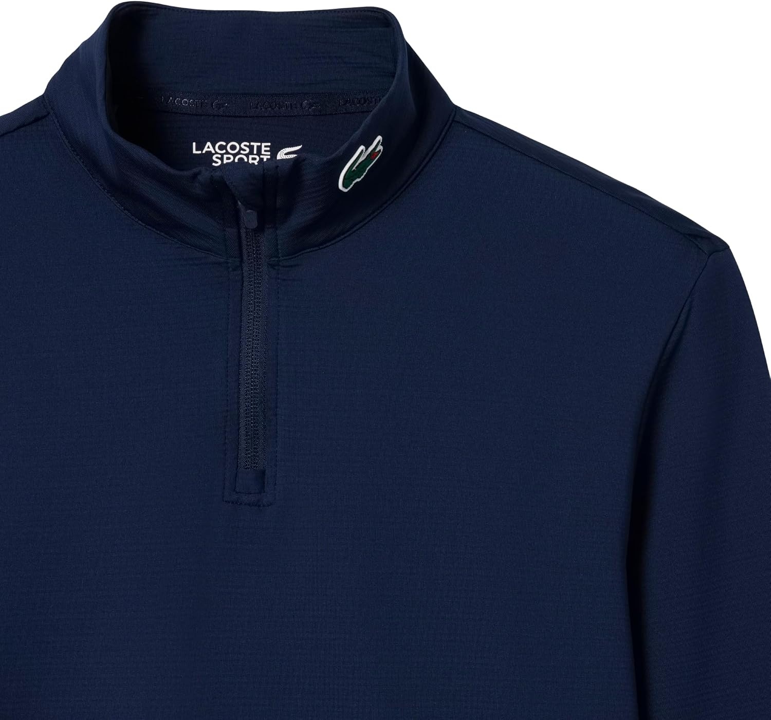 image:imageLacoste Mens Ultra Dry Stretch Golf SweatshirtNavy Blue