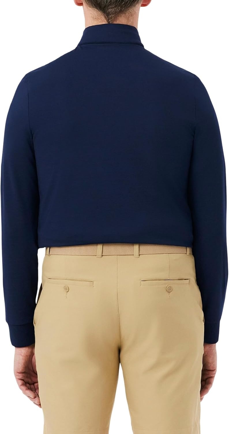 image:imageLacoste Mens Ultra Dry Stretch Golf SweatshirtNavy Blue