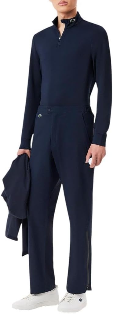image:imageLacoste Mens Ultra Dry Stretch Golf SweatshirtNavy BlueNavy Blue