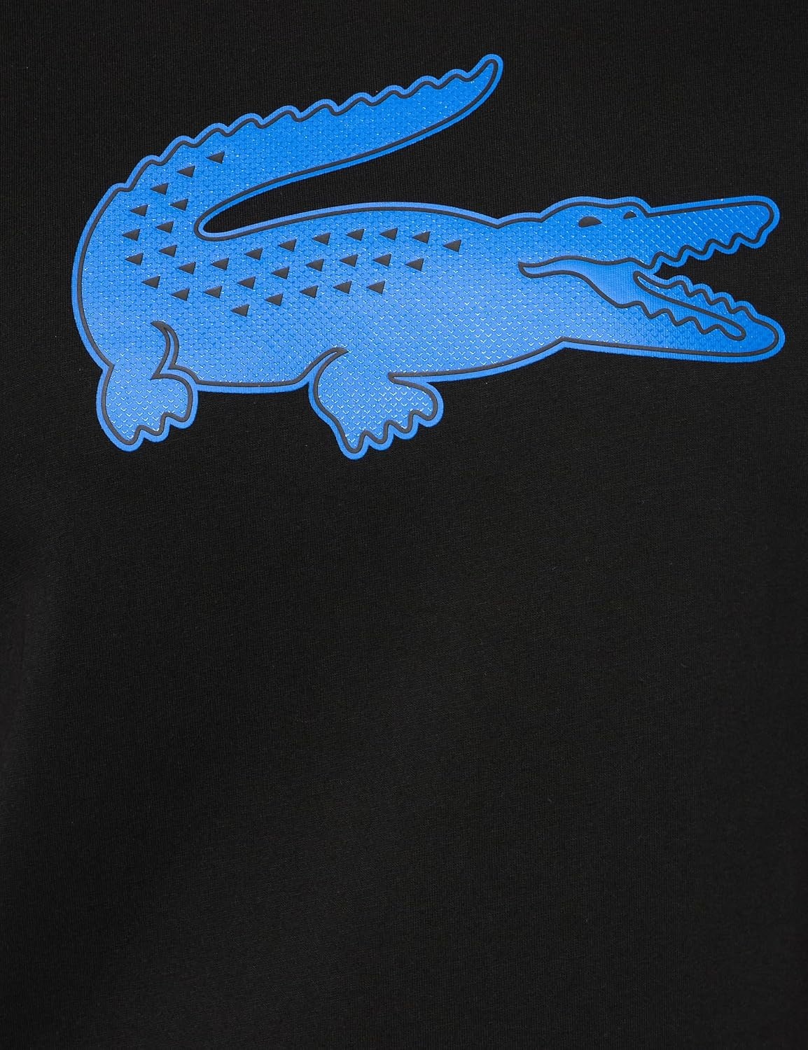 image:imageLacoste Mens Ultra Dry XXL Logo Sport TshirtBlackLadigue