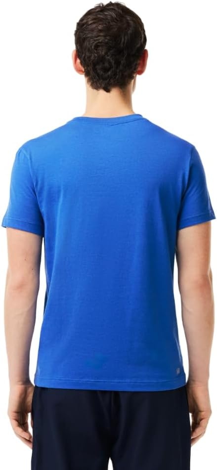 image:imageLacoste Mens Ultra Dry XXL Logo Sport TshirtLadigueNavy Blue