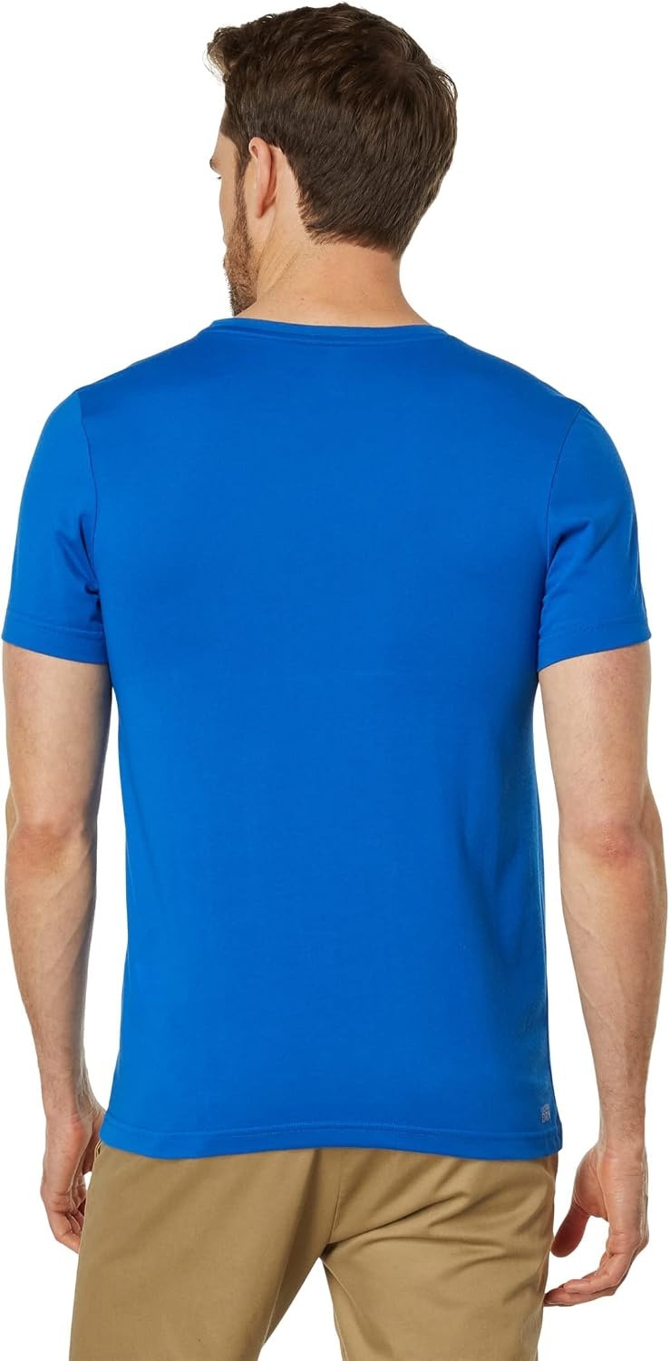 image:imageLacoste Mens Ultra Dry XXL Logo Sport TshirtMarinaWhite