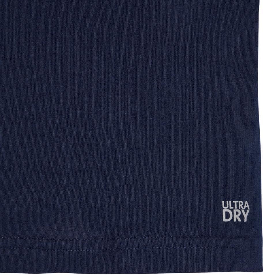 image:imageLacoste Mens Ultra Dry XXL Logo Sport TshirtNavy BlueWhite