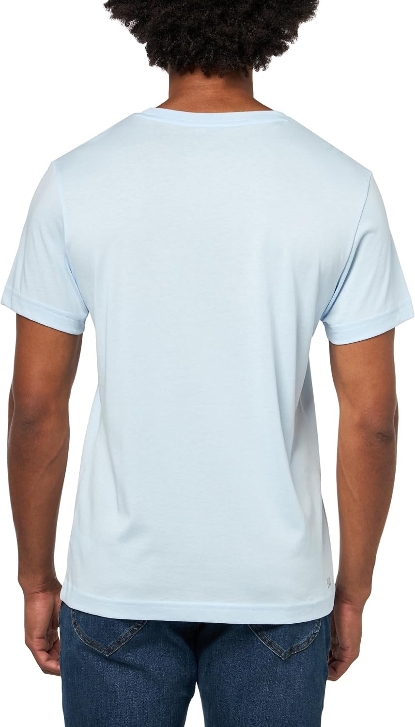 image:imageLacoste Mens Ultra Dry XXL Logo Sport TshirtRill BlueGipsy Blue