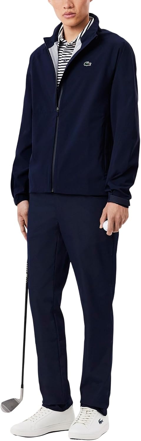 image:imageLacoste Mens Water Repellent Golf WindbreakerMarineMarine