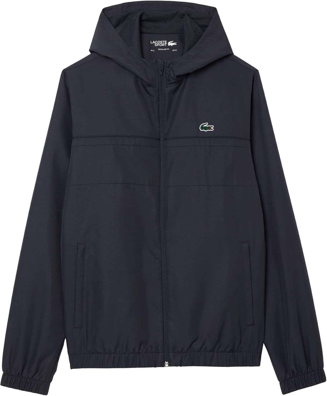 image:imageLacoste Mens WaterRepellent Sport Track JacketGraphiteGraphite
