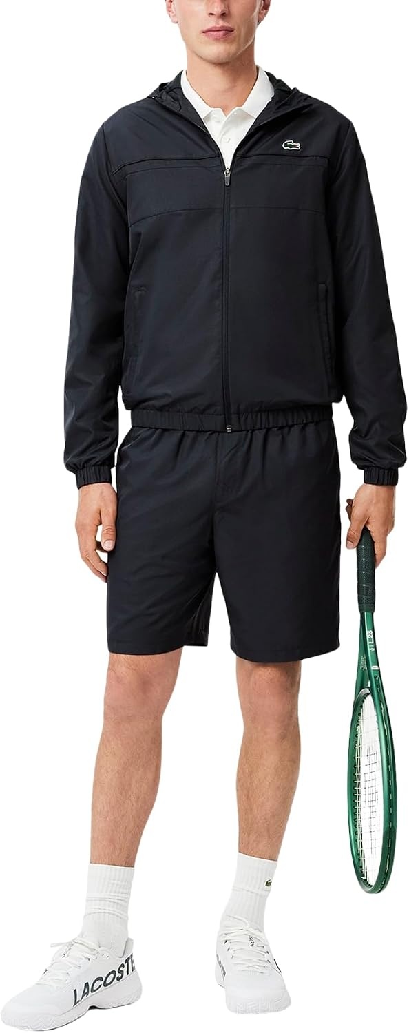 image:imageLacoste Mens WaterRepellent Sport Track JacketGraphiteGraphite