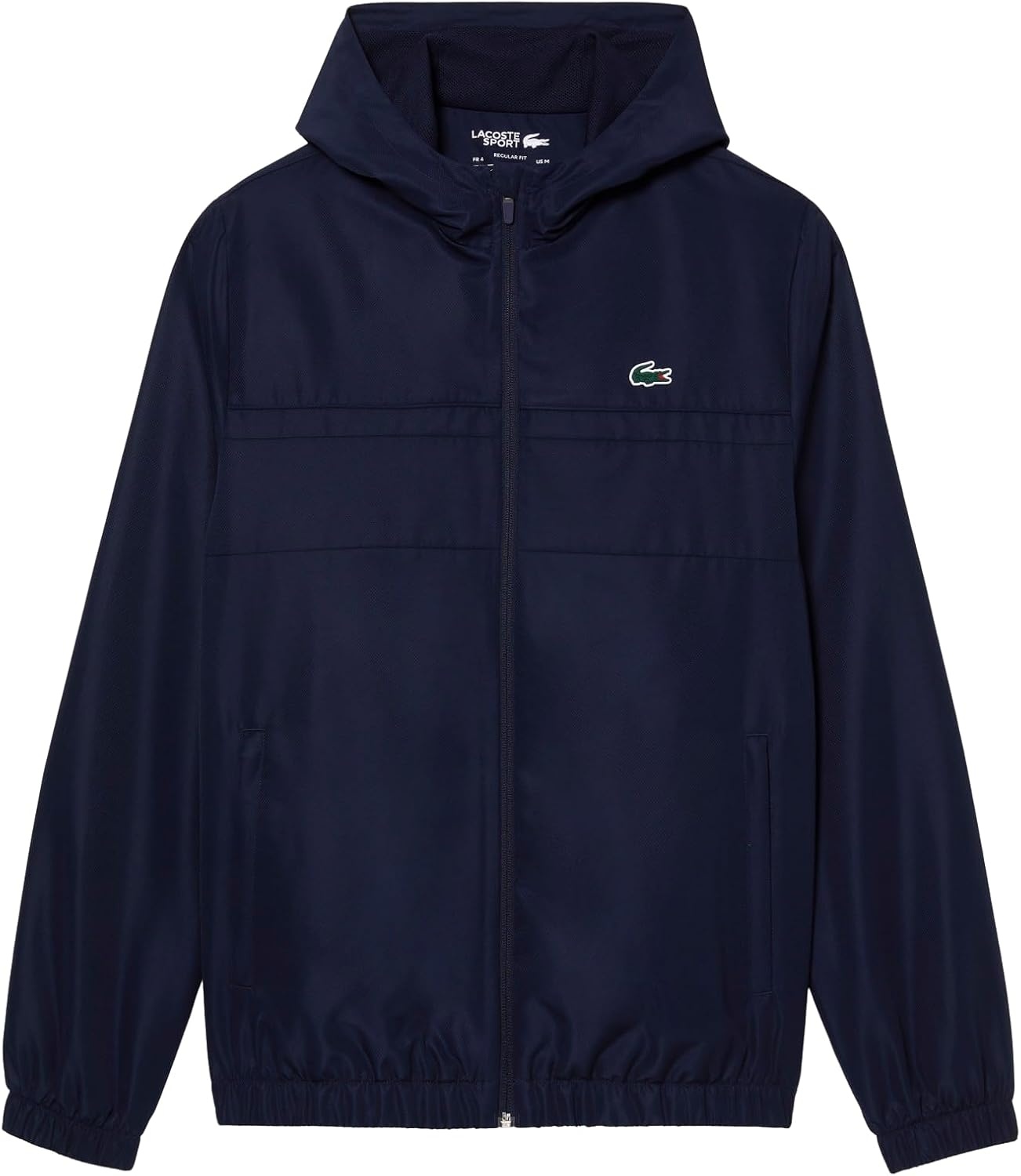 image:imageLacoste Mens WaterRepellent Sport Track JacketNavy BlueNavy BlueNavy