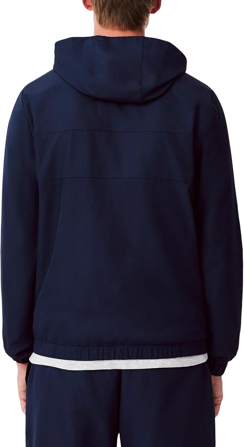 image:imageLacoste Mens WaterRepellent Sport Track JacketNavy BlueNavy BlueNavy