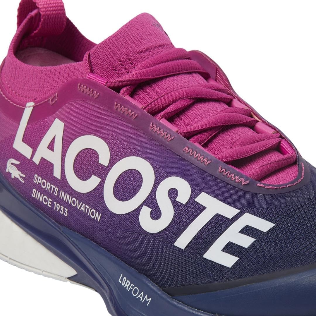 image:imageLacoste Womens Aglt25 Lite SneakerPinkDark Blue