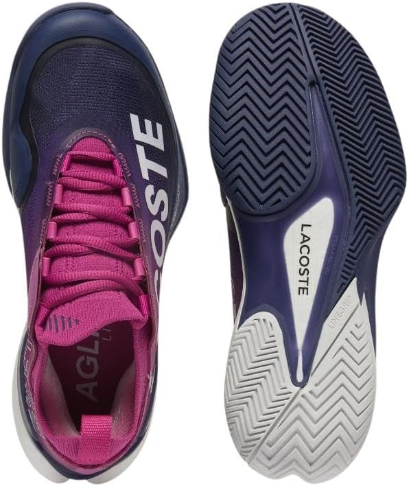 image:imageLacoste Womens Aglt25 Lite SneakerPinkDark Blue