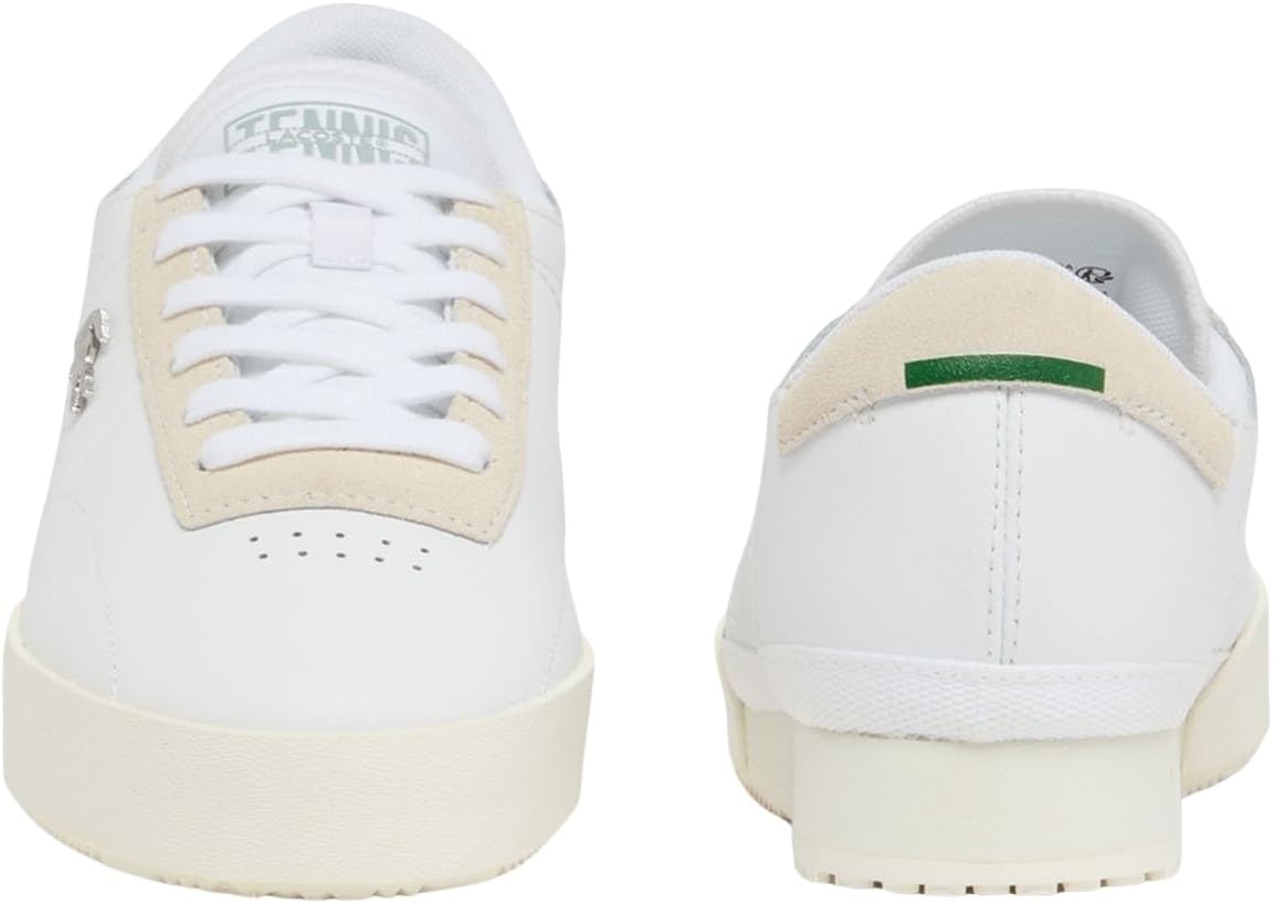 image:imageLacoste Womens Aura Leather SneakersWhiteOff White