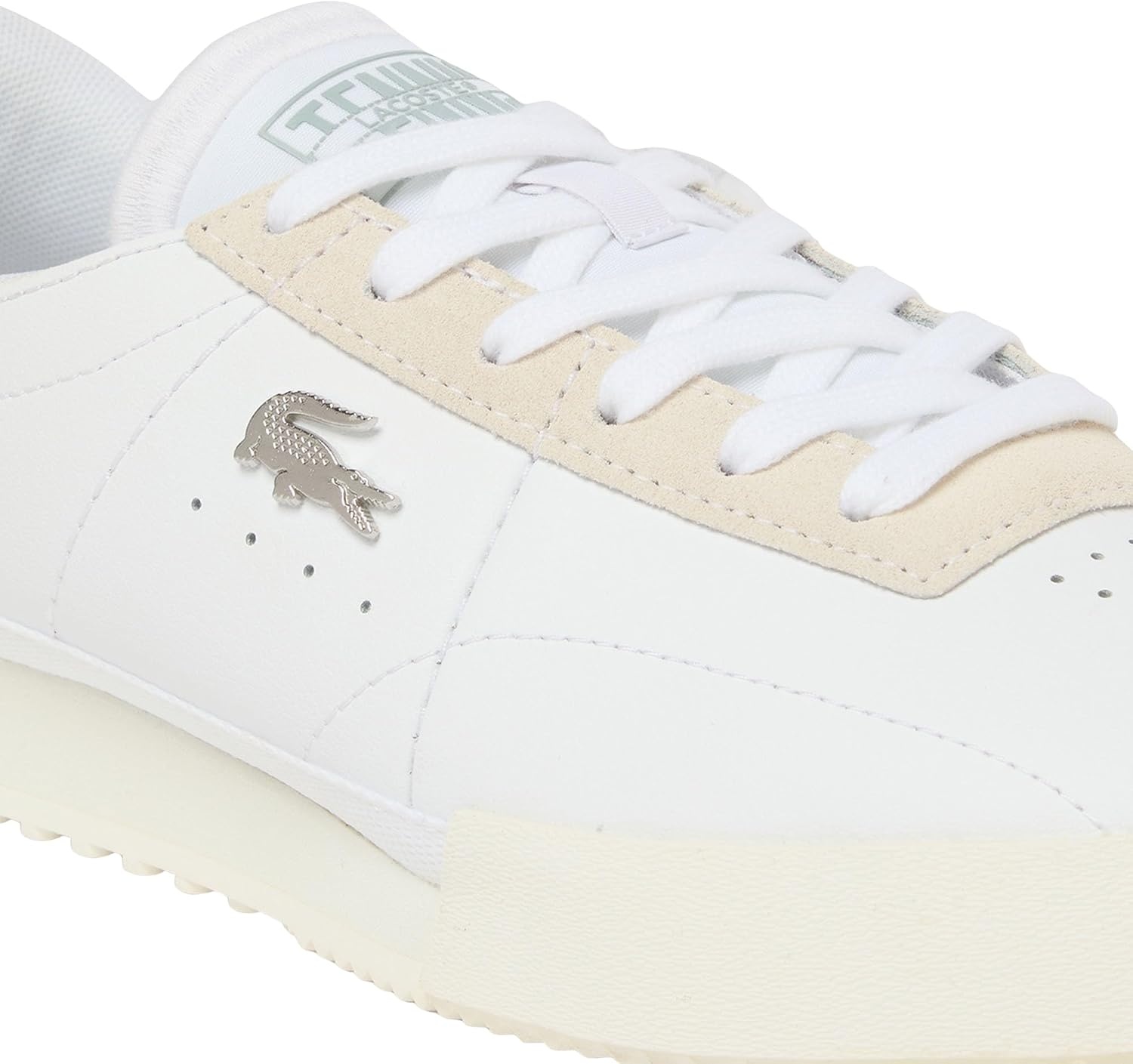 image:imageLacoste Womens Aura Leather SneakersWhiteOff White