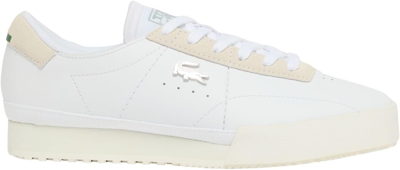 image:imageLacoste Womens Aura Leather SneakersWhiteOff White