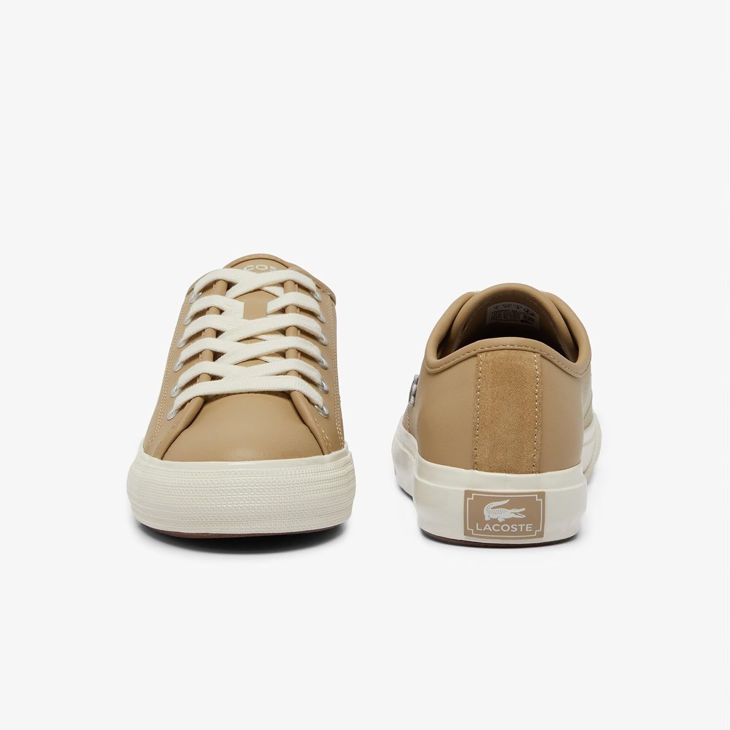 image:imageLacoste Womens Backcourt 20 SneakerLight BrownOff White