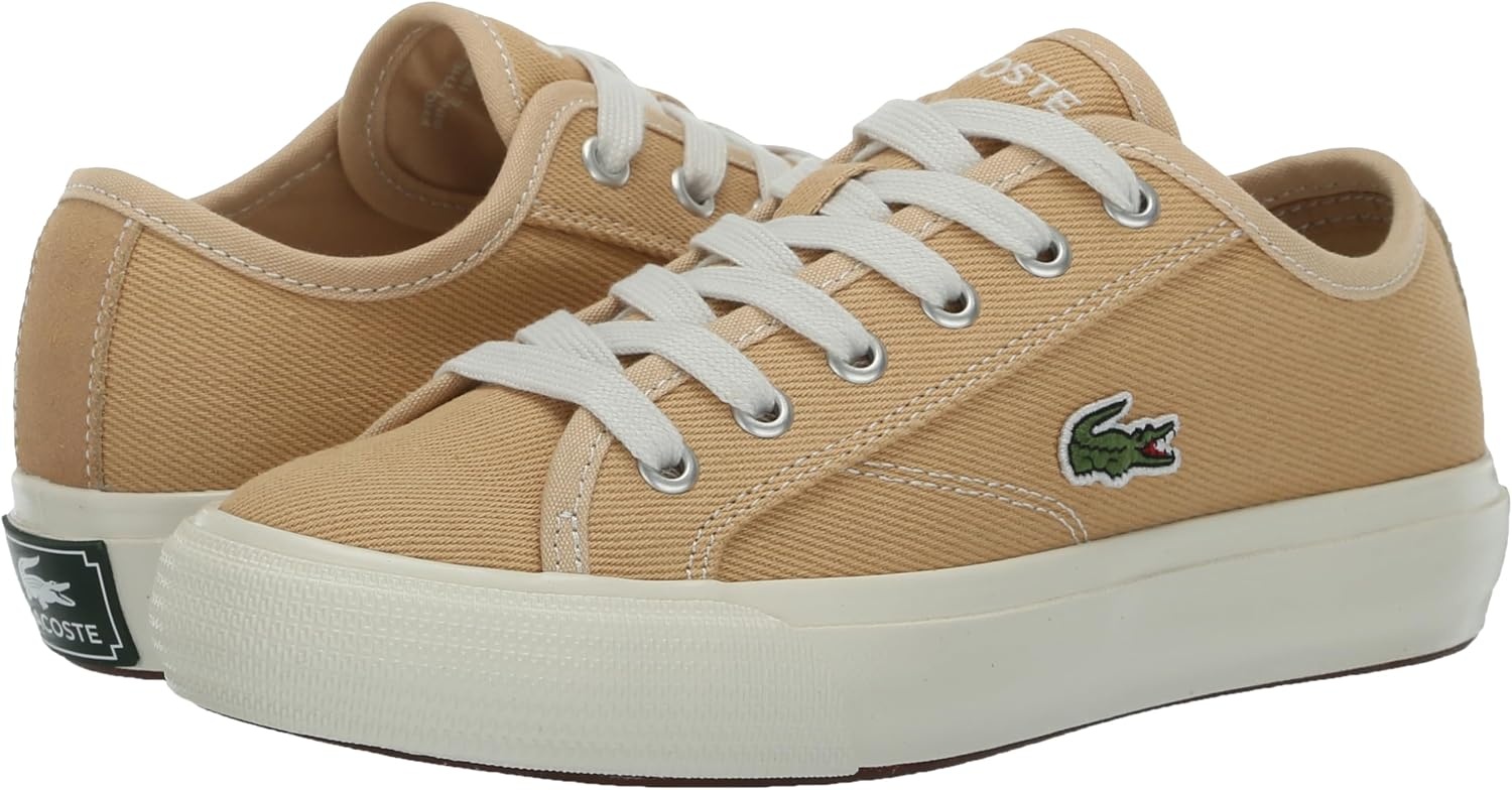 image:imageLacoste Womens Backcourt SneakerLight BrownOff White