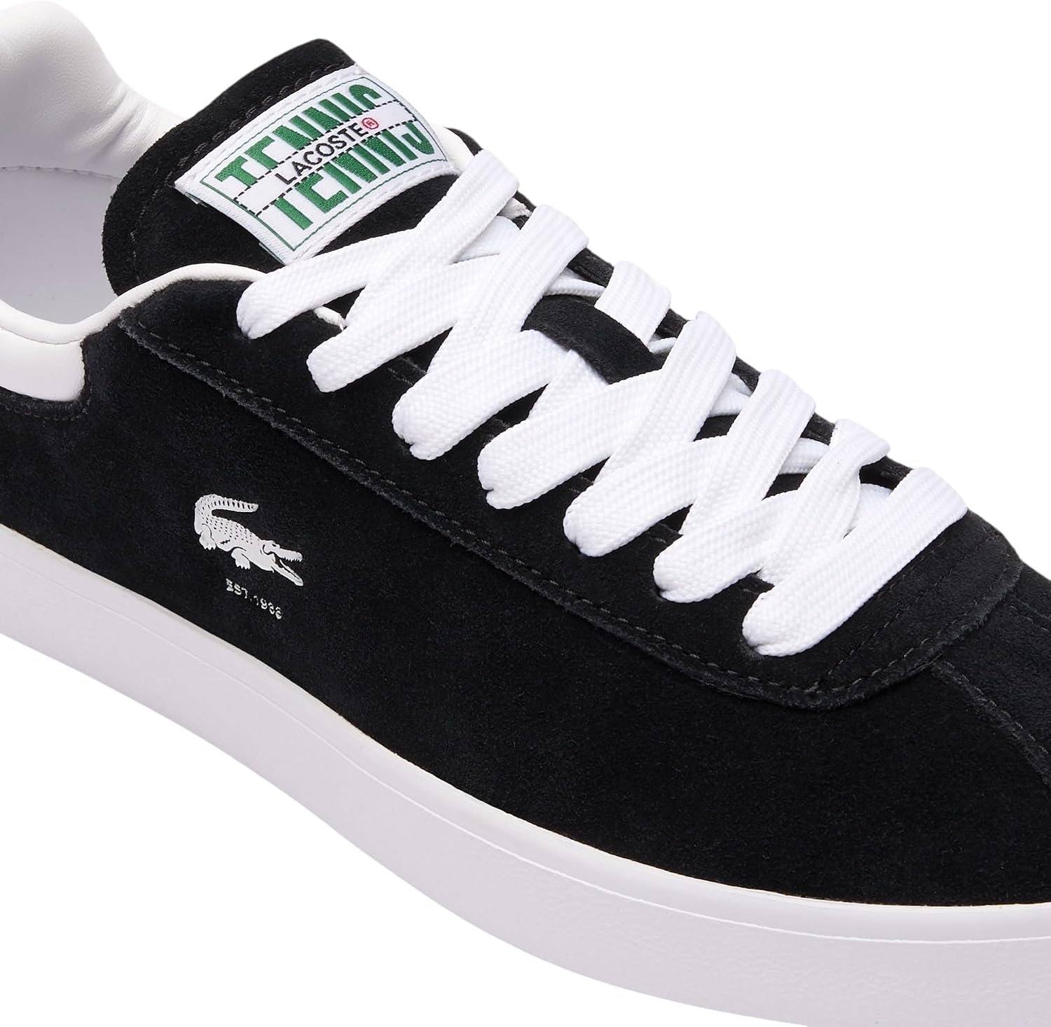 image:imageLacoste Womens Baseshot SneakerBlackWhite