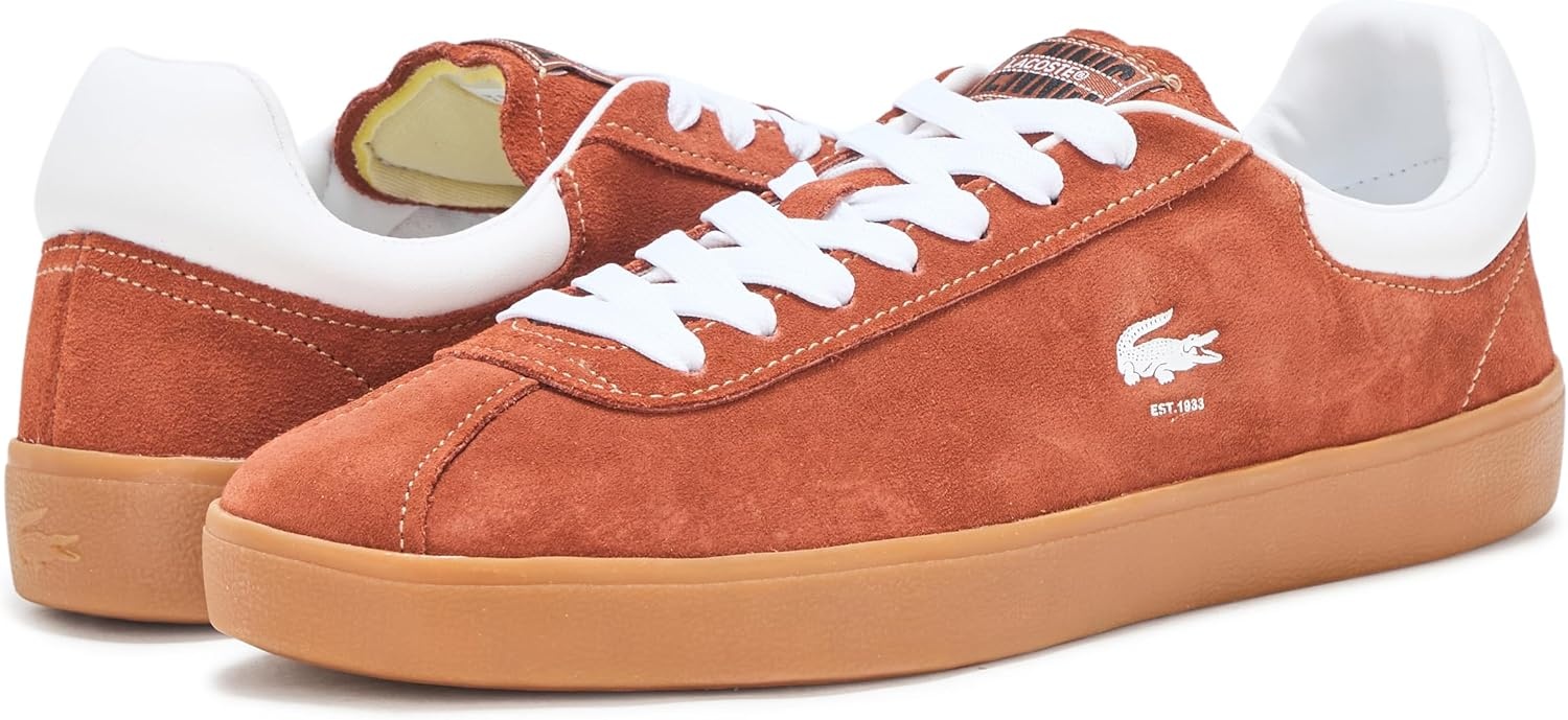 image:imageLacoste Womens Baseshot SneakerBrownGum