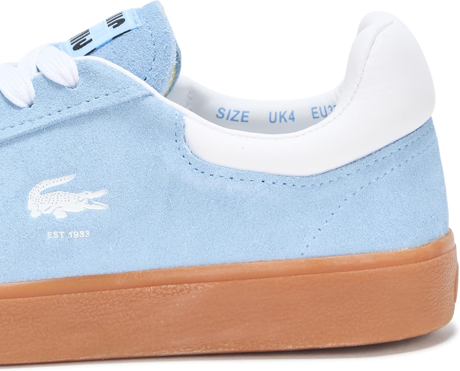 image:imageLacoste Womens Baseshot SneakerLight BlueDark Gum