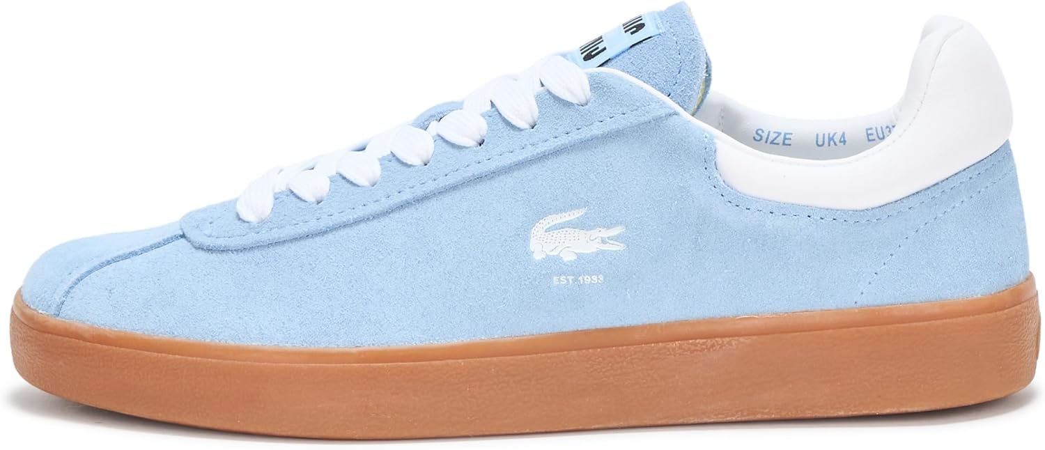 image:imageLacoste Womens Baseshot SneakerLight BlueDark Gum