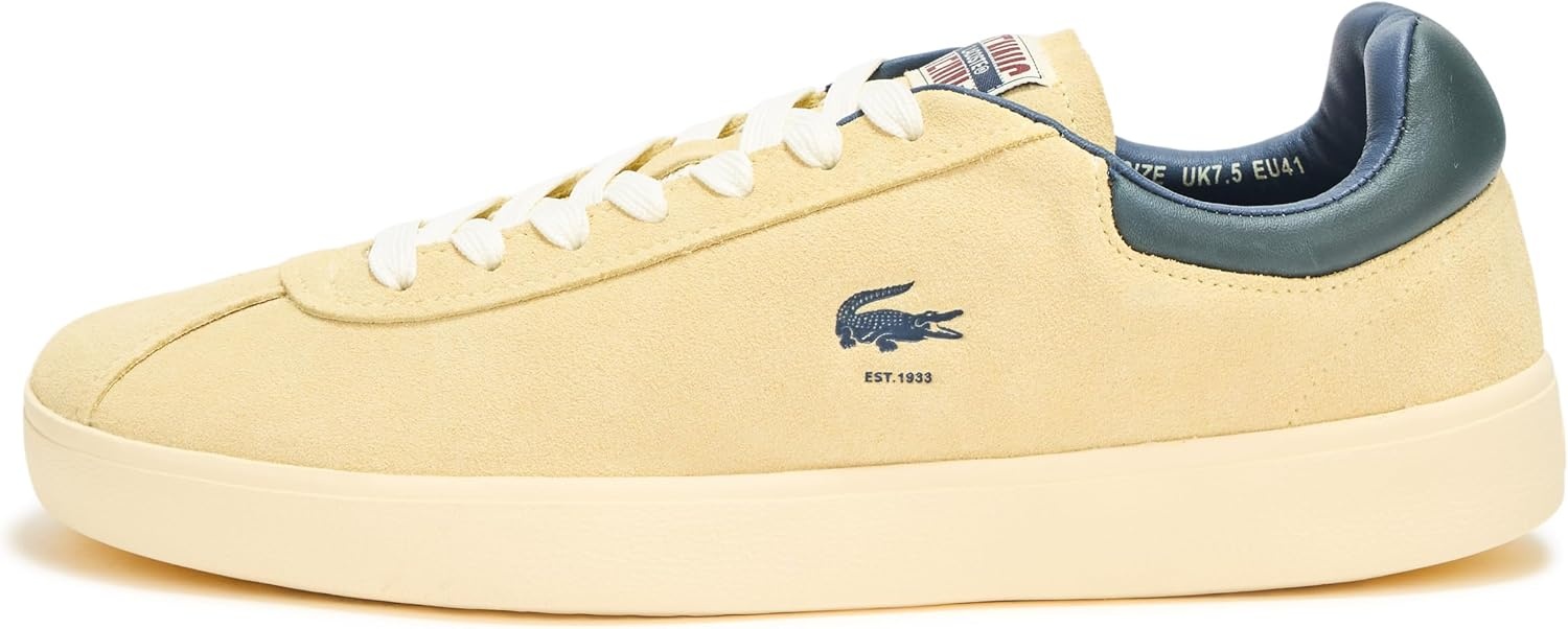 image:imageLacoste Womens Baseshot SneakerLight YellowLight Yellow