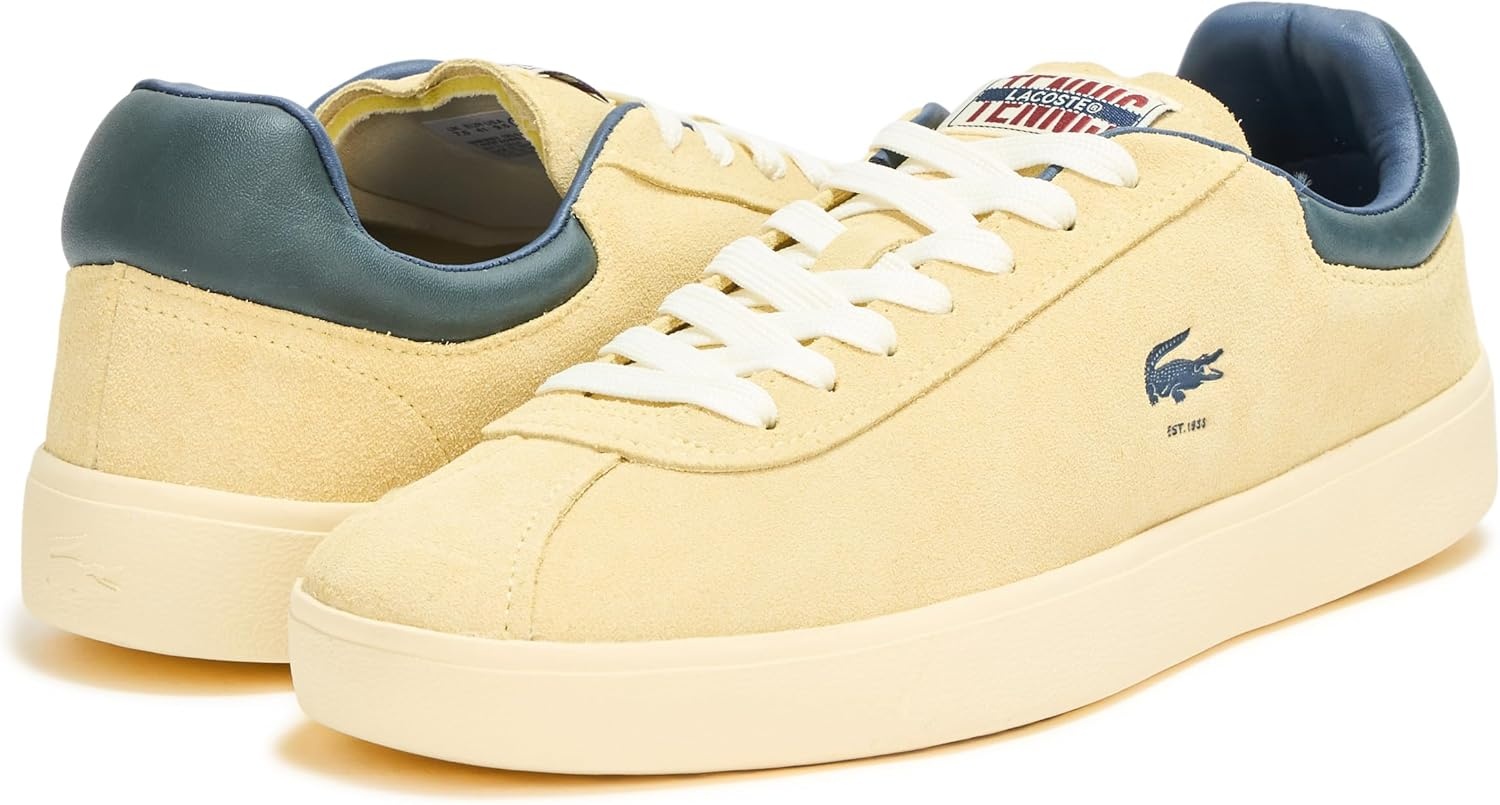 image:imageLacoste Womens Baseshot SneakerLight YellowLight Yellow